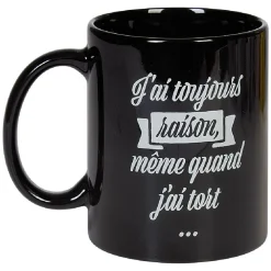 Gifi Mug avec inscription 2 modèles| Vaisselle Et Accessoires De Table
