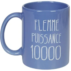 Gifi Mug avec inscription flemme 2 modèles| Vaisselle Et Accessoires De Table