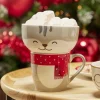 Gifi Mug 35,5cl avec bol chat 52cl| Vaisselle Et Accessoires De Table