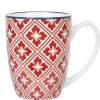 Vaisselle Et Accessoires De Table<Gifi Mug design carreaux de ciment rouge blanc