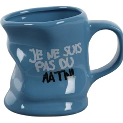 Gifi Mug déformé avec message humoristique en céramique| Vaisselle Et Accessoires De Table