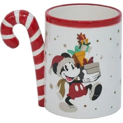 Gifi Mug Disney Mickey anse sucre d'orge 330ml| Vaisselle Et Accessoires De Table