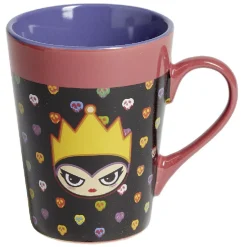 Gifi Mug Disney Villains Reine Méchante Grimhilde bleu et jaune H10,5cm| Vaisselle Et Accessoires De Table