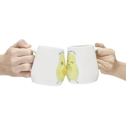 Gifi Mug duo avocat x2 Jamais l'un sans l'autre| Vaisselle Et Accessoires De Table