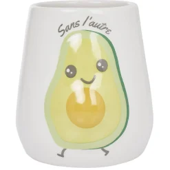 Gifi Mug duo avocat x2 Jamais l'un sans l'autre| Vaisselle Et Accessoires De Table