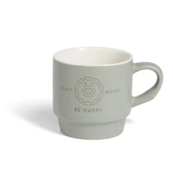 Vaisselle Et Accessoires De Table<Gifi Mug empilables en céramique motifs et couleurs assorties 300ml - 4 pièces