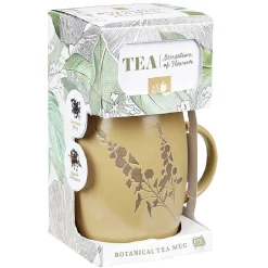 Gifi Mug en céramique avec préparation thé| Vaisselle Et Accessoires De Table