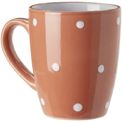 Gifi Mug en céramique déco pois coloré x4| Vaisselle Et Accessoires De Table