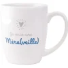 Gifi Mug en faïence Je suis une mère(veille)| Vaisselle Et Accessoires De Table
