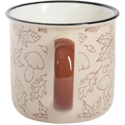 Gifi Mug en faïence thème automne 320ml| Vaisselle Et Accessoires De Table