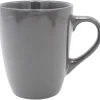 Gifi Mug en faïence uni gris brillant 31 cl| Vaisselle Et Accessoires De Table