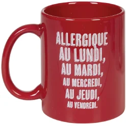 Gifi Mug flemme 2 modèles| Vaisselle Et Accessoires De Table