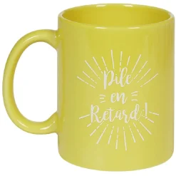 Gifi Mug flemme 2 modèles| Vaisselle Et Accessoires De Table