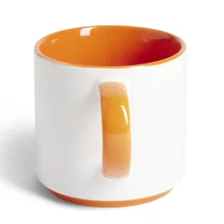 Gifi Mug grès bicolore 450mL Ø8,5xH8cm| Vaisselle Et Accessoires De Table
