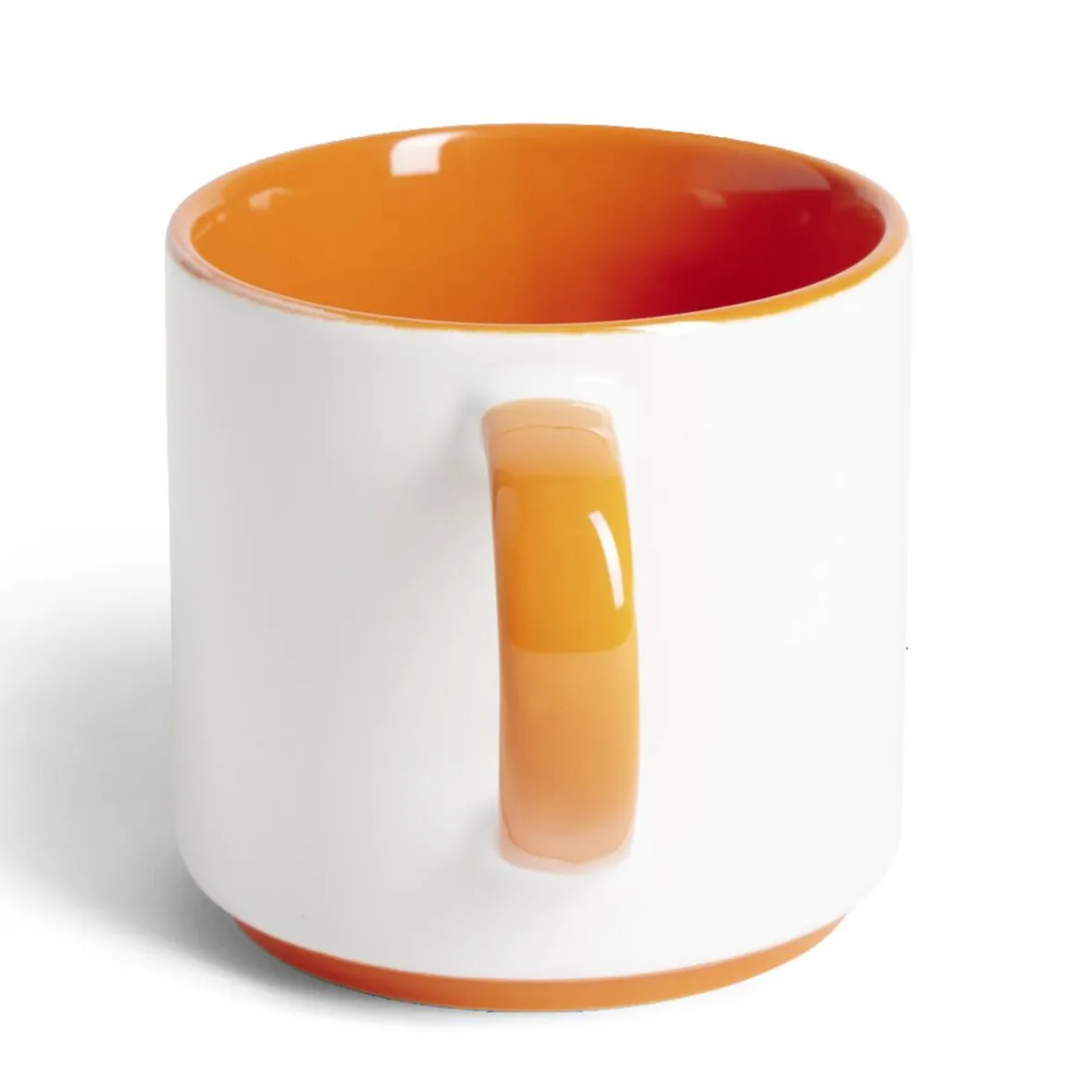 Gifi Mug grès bicolore 450mL Ø8,5xH8cm| Vaisselle Et Accessoires De Table