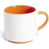 Gifi Mug grès bicolore 800mL Ø8,8xH13,5cm| Vaisselle Et Accessoires De Table