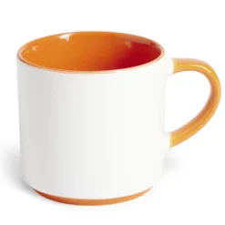 Gifi Mug grès bicolore 800mL Ø8,8xH13,5cm| Vaisselle Et Accessoires De Table