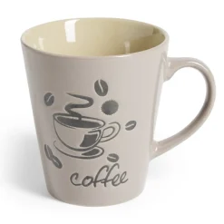 Gifi Mug grès 600mL Ø9xH10cm - 4 coloris| Vaisselle Et Accessoires De Table