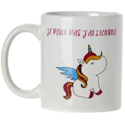 Vaisselle Et Accessoires De Table<Gifi Mug imprimé humour licorne ou princesse