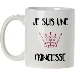 Vaisselle Et Accessoires De Table<Gifi Mug imprimé humour licorne ou princesse
