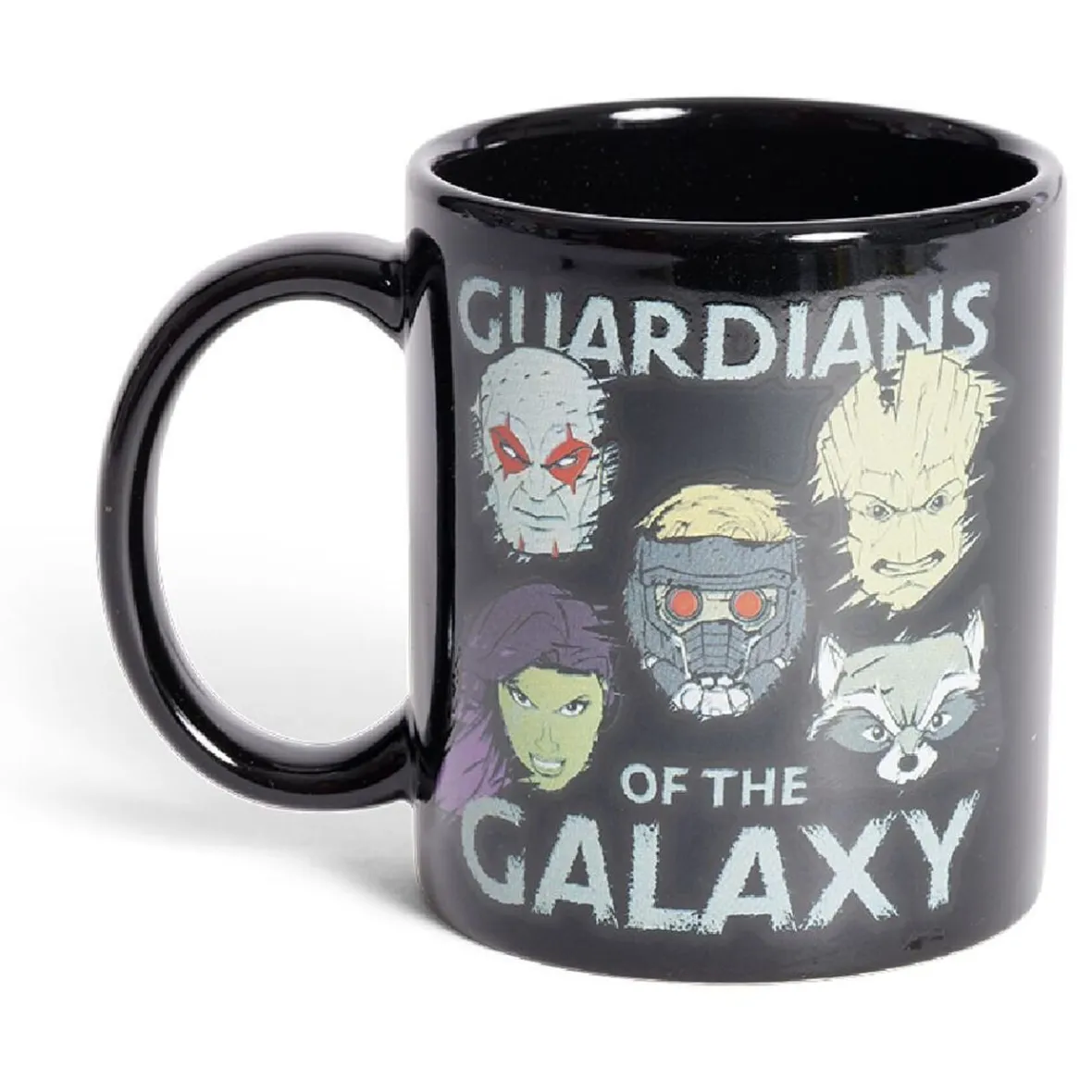 Gifi Mug Les Gardiens de la Galaxie personnages noir et multicolore 315ml| Vaisselle Et Accessoires De Table