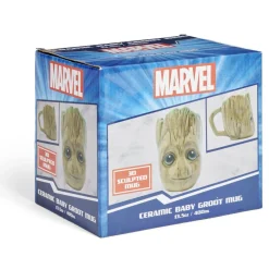 Gifi Mug Marvel Groot bébé 3D marron 400ml| Vaisselle Et Accessoires De Table