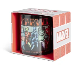 Gifi Mug Marvel personnages emblématiques noir et rouge 315ml| Vaisselle Et Accessoires De Table