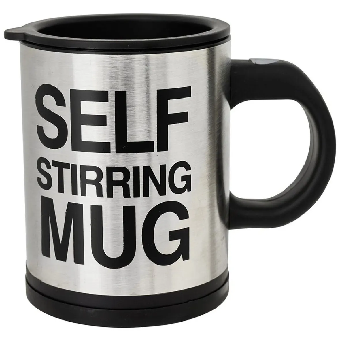Gifi Mug mélangeur automatique inscription Self Stirring Mug 350 ml| Vaisselle Et Accessoires De Table