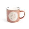Gifi Mug motif écureuil en faïence marron 320ml| Vaisselle Et Accessoires De Table