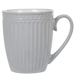 Vaisselle Et Accessoires De Table<Gifi Mug motif relief gris clair et blanc