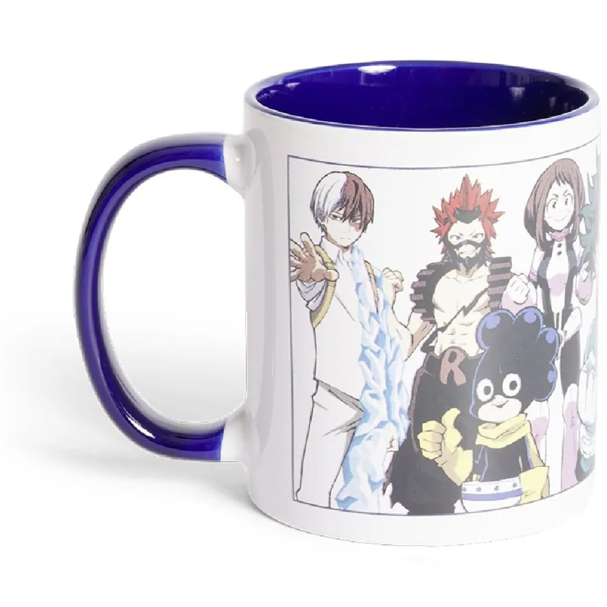 Gifi Mug My Hero Academia blanc et bleu foncé 315ml| Vaisselle Et Accessoires De Table