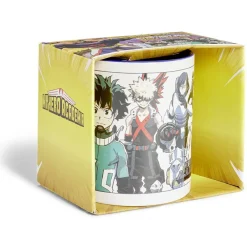 Gifi Mug My Hero Academia blanc et bleu foncé 315ml| Vaisselle Et Accessoires De Table