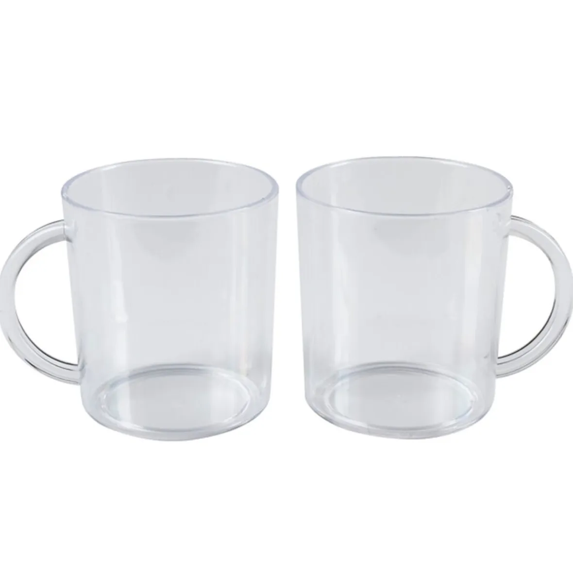 Vaisselle Et Accessoires De Table<Gifi Mug plastique transparent x2