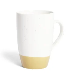 Vaisselle Et Accessoires De Table<Gifi Mug porcelaine blanc et beige 500ml