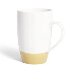 Vaisselle Et Accessoires De Table<Gifi Mug porcelaine blanc et beige 500ml