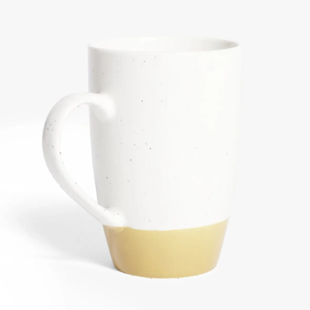 Vaisselle Et Accessoires De Table<Gifi Mug porcelaine blanc et beige 500ml