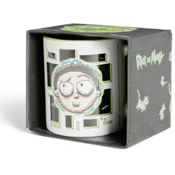 Gifi Mug Rick et Morty blanc et vert clair 315ml| Vaisselle Et Accessoires De Table