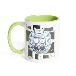 Gifi Mug Rick et Morty blanc et vert clair 315ml| Vaisselle Et Accessoires De Table