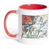 Gifi Mug Spiderman Marvel BD blanc et rouge 315ml| Vaisselle Et Accessoires De Table