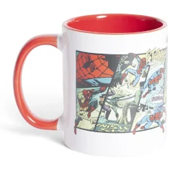 Gifi Mug Spiderman Marvel BD blanc et rouge 315ml| Vaisselle Et Accessoires De Table