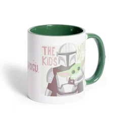 Gifi Mug Star Wars Mandalorian Storm Trooper blanc et vert 315ml| Vaisselle Et Accessoires De Table