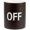 Gifi Mug thermique ON chaud OFF froid noir et blanc| Vaisselle Et Accessoires De Table