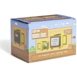 Gifi Mug thermoréactif Super Mario Bros jaune 500ml| Vaisselle Et Accessoires De Table