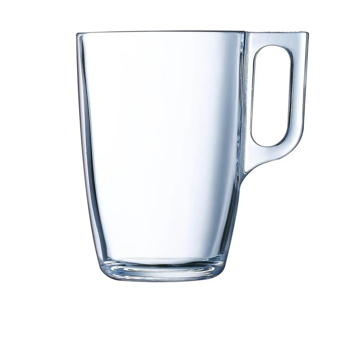 Gifi Mug transparent en verre tempé lisse Luminarc 32cl| Vaisselle Et Accessoires De Table