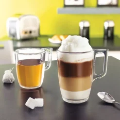 Gifi Mug transparent en verre tempé lisse Luminarc 32cl| Vaisselle Et Accessoires De Table