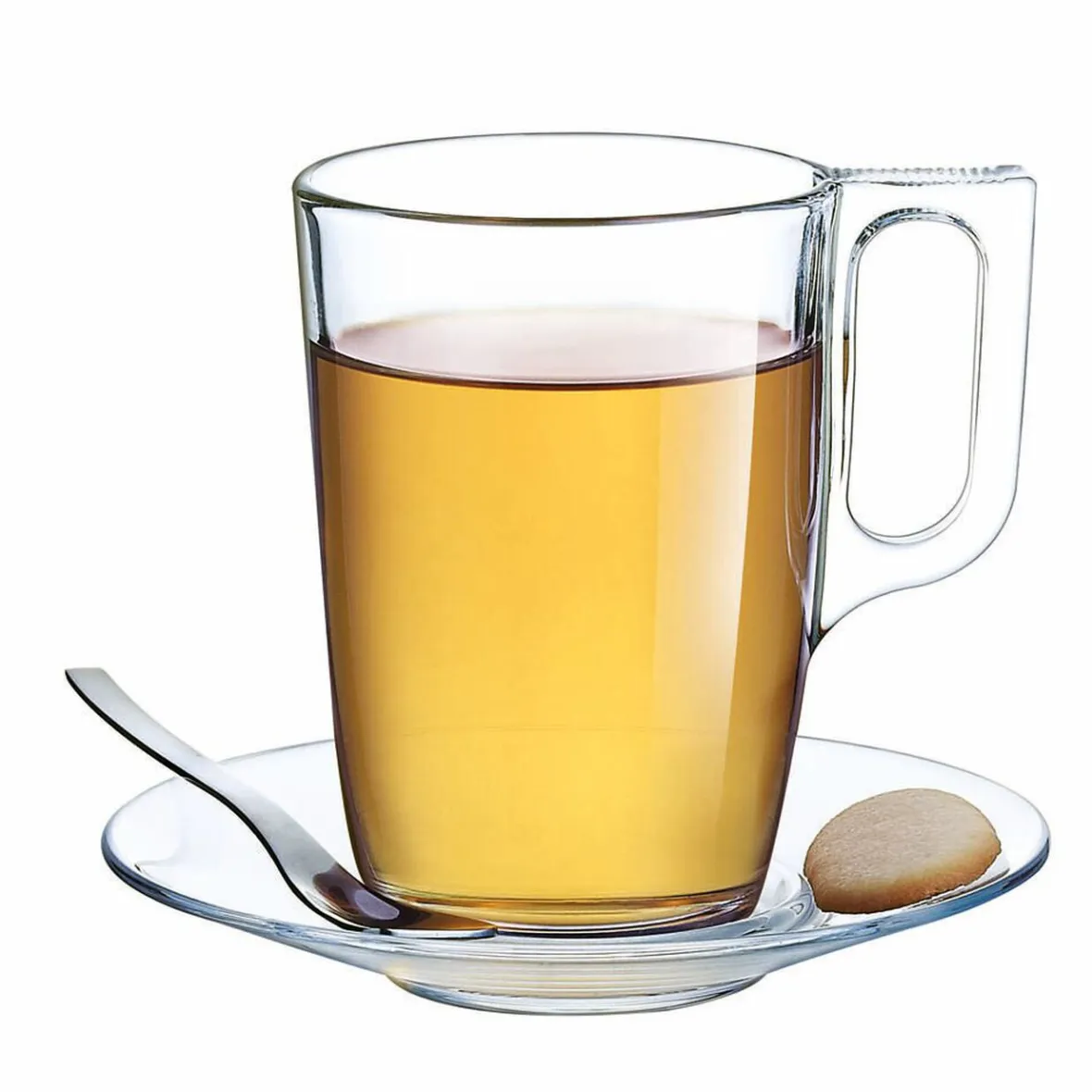 Gifi Mug transparent en verre tempé lisse Luminarc 32cl| Vaisselle Et Accessoires De Table