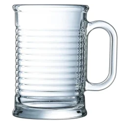 Gifi Mug transparent en verre trempé design conserve Luminarc 9 cl| Vaisselle Et Accessoires De Table