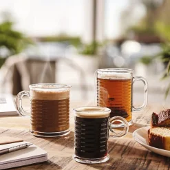 Gifi Mug transparent en verre trempé design conserve Luminarc 9 cl| Vaisselle Et Accessoires De Table