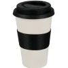Gifi Mug transportable blanc&noir mélaminé| Vaisselle Et Accessoires De Table