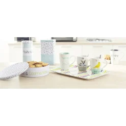 Vaisselle Et Accessoires De Table<Gifi Mug XL faïence blanc et vert menthe